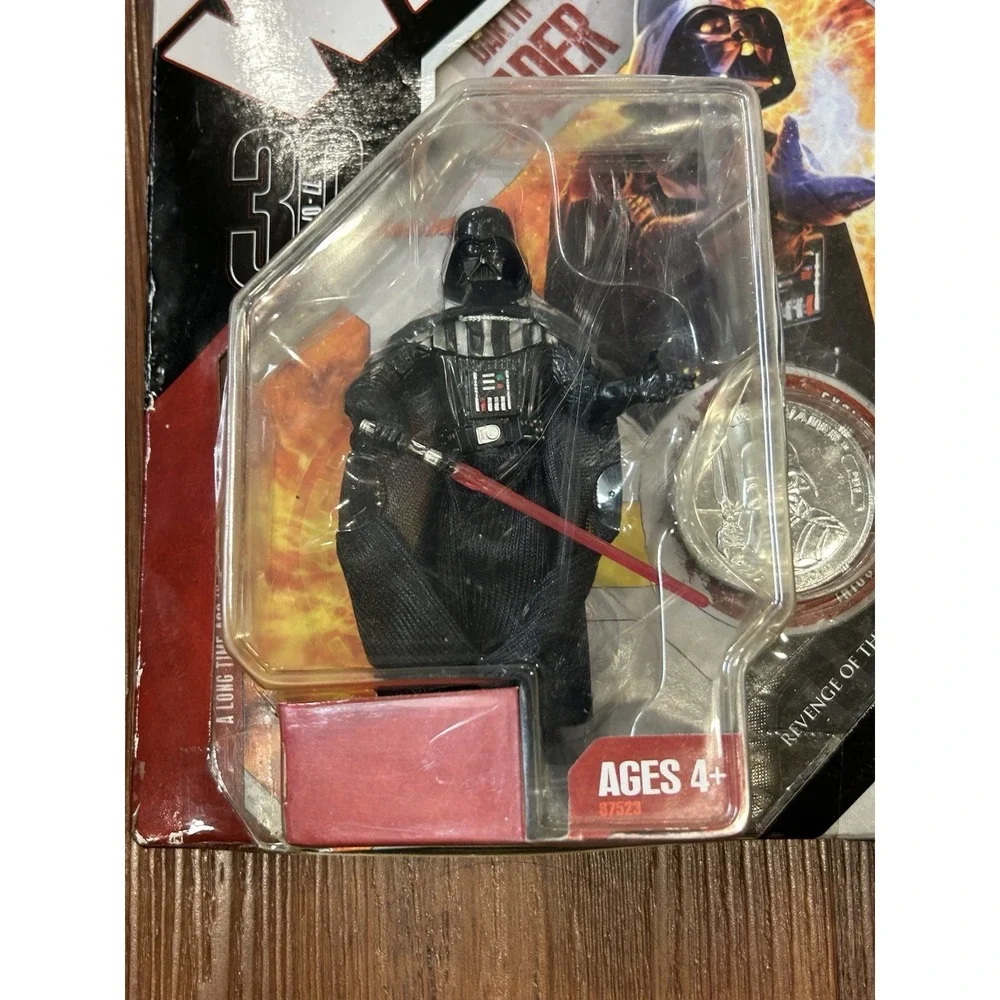 Star Wars 30th anniversary coin album with Darth Vader Action Figure Sealed 2006